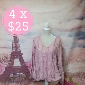 ⭐️ Style & Co. Ruffle long sleeve top